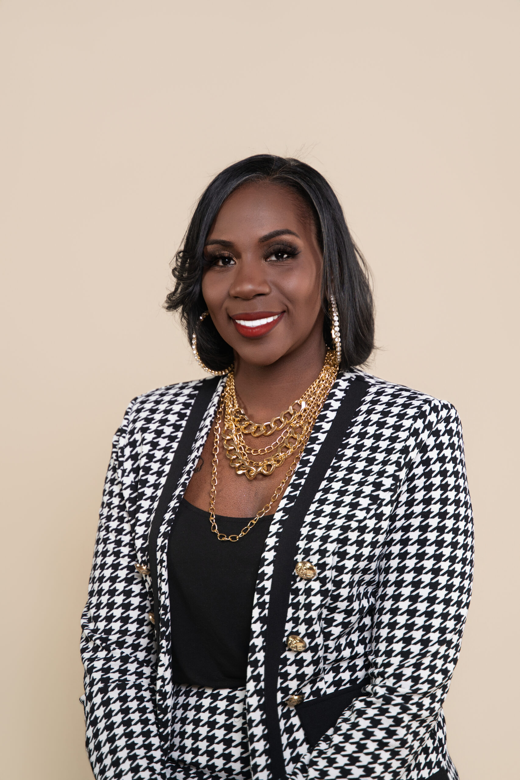 Woman confidently stepping into her next chapter