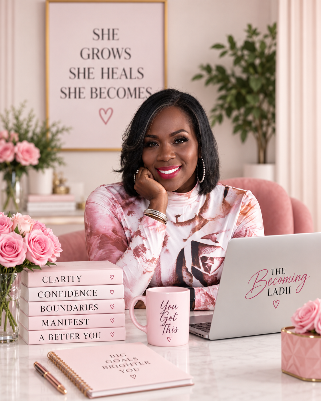 Woman reflecting and gaining clarity